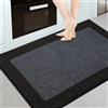 DOMUSTEX Tappeto Cucina 80 x 120 cm, Tappeto Antiscivolo e Lavabile in Lavatrice, Tappetino d'Ingresso Assorbenti per Cane, Corridoio, Bagno, (Imballaggio Rotolo)