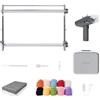 Clawlab Tufting Kit H1 (Grigio) - Telaio di tuffatura - Pistola a spruzzo - Kit tufting completo - Pistola tufting - Macchina per fare tappeti - Tela Tufting & Punch Needle - Kit di avvio