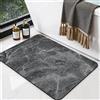 DEXI Tappeto Bagno 40 x 60 cm, Ultra Sottile, Antracite
