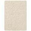 VKZ Tappeto Salotto Moderno 120 x 180 cm, Tappeto Grande Salotto a Pelo Lungo, Morbido e Antiscivolo, Tappeto Salotto Lavabile in Lavatrice, per Camera da Letto e Cameretta,PANNA