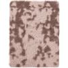 VKZ Tappeto Salotto Moderno 80 x 120 cm, Tappeto Grande Salotto a Pelo Lungo, Morbido e Antiscivolo, Tappeto Salotto Lavabile in Lavatrice, per Camera da Letto e Cameretta,ROSA ANTICO