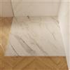 SENSEA Piatto doccia SENSEA in composito minerale di resina gelificata Neo bianco L 100 x L 100 x H 2.7 cm opaco effetto marmo