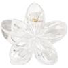Whakano Fermaglio per capelli da donna, clip hawaiana, in plastica, antiscivolo, forte tenuta, accessorio per acconciature in spiaggia, feste, piscina, vacanze, bianco E