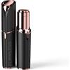 Flawless Epilatore tascabile Finishing Touch Flawless Viso EPIL10NG Rosa e Nero