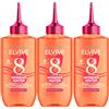 L'Oreal Paris 3x L'Oréal Paris Elvive Dream Long Wonder Water Balsamo Liquido Lamellare per Capelli Lunghi e Lisci - 3 Flaconi da 200ml ognuno