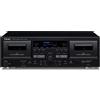 TEAC W-1200 Piano cassetta 2 console Nero [W-1200-B]