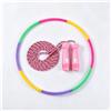 PLUSHCEWT Hula Hoop Set con corda per saltare, cerchio rimovibile, corda regolabile