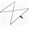 Folpus Leash da Surf Flessibile Cinturino | Nero, Elastico per Tavola da Surf, Regolabile, paddleboarding, Paddler