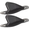 Alasum 2 Pezzi Pinna Centrale per Tavola Paddle Gonfiabile in PVC Nera