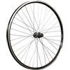 Taylor-Wheels Ruota posteriore da 28 pollici, cerchio a doppia parete, con occhielli, Shimano FH-QC300, 7-11 velocità, QR, nera