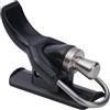Wodsty Clip di scatto per il pollice, bobina fissa, aiuto per le dita | Peso leggero 20 g, misto nylon, resistente alla corrosione, nero, durevole per tour