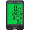 Feegow Computer da bicicletta cablato, con ampio schermo LCD, tachimetro per | con retroilluminazione automatica, telecomando per manubrio con pulsante touch, sensore di ciclo impermeabile per mountain