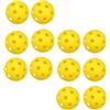 GLEAVI 12 Pezzi Palline da Allenamento Golf Indoor Leggere in PE Gialle