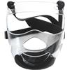 Generic Copricapi Boxe Sparring Sparring Protezione Viso Trasparente | Copertura protettiva per il viso da boxe, per studenti, principianti, ragazzi, ragazze, adolescenti, istruttori, tornei