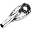 JWQFBC Anello Guida Punta Canna da Pesca, Diam. interno canna 7.4MM | acciaio inossidabile - per riparazione canne - ricambio - ceramica - per canna fissa - per canna bolognese
