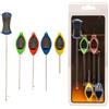 Generic Set di aghi per esca, 5 pezzi, lunghezze da 7,6 cm a 15,3 cm