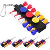 Abaodam 5 Impostati Supporto per Tee da Golf Compatto, Base Antiscivolo | Organizzatore per Tee, Design Elegante e Portatile, per Giocatori Professionisti e Casual, Plastico