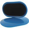 HEMOTON 2 Pezzi Dischi Scorrevoli Fitness Blu, Set, Plastica