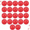 BESTOMZ 22 Pezzi Pallina da Golf in Pe Rossa Fori, per Interno ed Esterno