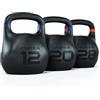 ATLETICA HRX - Set di kettlebell ottagonali, 60 kg, ergonomia perfetta | Perfetto per esercizi di base, per principianti ed esperti, perfetta ergonomia