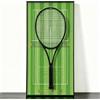 Generic Cornice da parete per racchette da tennis, ricordo sportivo, espositore da parete, idea pratica per gli amanti del tennis, collezionisti, decorazione da parete per la casa (racchetta non inclusa) (80