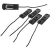 ibasenice 5 Pezzi Clip per Pinna Tavola da Surf, Ricambio per Paddle Board | Nylon Nero, Struttura Portatile e Fissaggio Sicuro, per Tavole da Surf e Sport Acquatici All'aperto