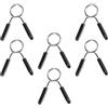 DEARMAMY 6 Pezzi Clip a Molla per Bilanciere e Manubrio, Presa Stabile