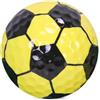 Lilihuimaoyi Pallina da Golf in Gomma, Tema Calcio, Giallo | Struttura resistente, Pallina da divertimento, Partite amichevoli, Per appassionati di calcio
