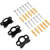 ComfyHarbor Kit di 3 fasce di resistenza antiscivolo per porta