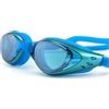 ZXGRfdefa occhialini, Occhiali da nuoto Miopia Occhialini Impermeabile(Green)