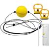 Generic Sacchi da boxe a velocità Palla da boxe di rimbalzo Palla di reazione | Palla da percussione portatile e leggera per palestra giardino allenamento a casa allenamento fitness