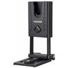 Baoblaze Supporto Parcheggio Bici Pieghevole Portatile con Base in Alluminio E Staffa Regolabile per Manutenzione E Riparazione della Bicicletta Adatto per Uso, 13,5 × 6,5 × 11 Cm, Nero