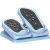 Generic Mini Stepper sous Le Bureau, pedale per esercizi seduti, pieghevole, antiscivolo, design stepper massaggio/566 (colore: blu)