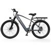 VOROREN Bicicletta Elettrica 26 Pollici Unisex Adulti Urbana Montagna, Bici Elettrica Motore 250W CE EN15194, Batteria 36V Integrata, Forcella Idraulica Bloccabile, Shimano 7V, Autonomia Max 60km, Display LCD