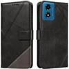 XINNI Cover per Motorola Moto G04s Custodia | Cellulare Libro Antiurto Flip Pelle PU/TPU