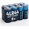 ABSINA batteria 4LR44 alcalina 6 V - batterie 4SR44