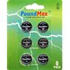 PoundMax 6 X Super Mixed CR2032 CR2025 CR2016 3V PoundMax Batteria Litio Coin Cell