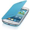 Samsung EFC-1M7FLEGSTD Flip Cover per Galaxy S3 Mini, Azzurro