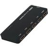 CY HUB HDMI Splitter 4K 60Hz Convertitore Ultra-HD Compatibile Switch 2.0 1-IN-4-OUT Hub UHD 18Gbps Supporto HDCP SST esteso