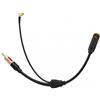 Bgfaquri Splitter per antenna DAB, adattatore splitter DAB con connettore SMB DIN per autoradio, ricezione FM, AM e DAB, soluzione di retrofit compatibile con Pioneer, Sony, Alpine e TechniSat