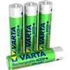 Varta ACCU TOYS Batteria Ricaricabile, Ministilo AAA 800 mAh, Confezione da 4 Pezzi