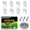 pzsmocn 200 Pezzi/50 Set JST VH SMT 3,96 mm Passo 2 Pin Femmina Guscio e Maschio Adattatore Connettore Spina Presa Terminale Cavo Filo 24-18 AWG Assemblaggi, Testata Kit Perno Crimpatura