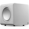Cambridge Audio MSX SUB 200 - Subwoofer Attivo 200W Compatto Altoparlante HiFi Bassi con Doppi Driver, Regolazione Frequenza & Fase, Home Cinema & Sistemi Stereo - Bianco