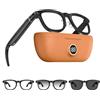 Tulbeys 2026 AI Smart Glasses 4K HD Camera 1200P Occhiali con Registrazione Video, Traduzione Simultante/Identificazione Obbiettivo GPT, Lenti Fotocromatiche, Include Custodia di Ricarica da 3600 mAh
