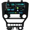 BXLIYER SXAUTO [6G+128G] Android 16 IPS Autoradio Per Ford Mustang (2015-2020) - Senza fili CarPlay/Android Auto - LED Camera + MIC - DAB Dual Band WIFI Fast-boot Volante 360-CAM AHD DSP - 2 Din 9 Pollici