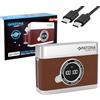PATONA Platinum Caricabatterie Retro Dual USB-C PD/QC per Sony NP-FW50 | Box di ricarica e custodia per Alpha A7 A7S A7R A7II A6000 A6500 ZV-E10 DSC RX10 Mark II III IV NEX-5