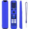 Loshikay Custodia in silicone per telecomando Haier TV L32FM10V U65M10F M55QN9G (blu)