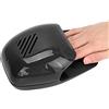 KIMISS Asciuga Unghie Fan Nail Machine Professionale Domestico Nail Fan Dryer Smalto Per Unghie Portatile Gel Dryer Ventilatore Manicure Toolpink Asciuga Unghie Per Normale Smalto Per (Nero)