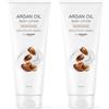 by Amazon, Crema corpo all'argan, 2x250 ml