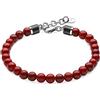 Brosway Bracciale Uomo in Acciaio e Pietre Naturali | Collezione Bullet - BUL43